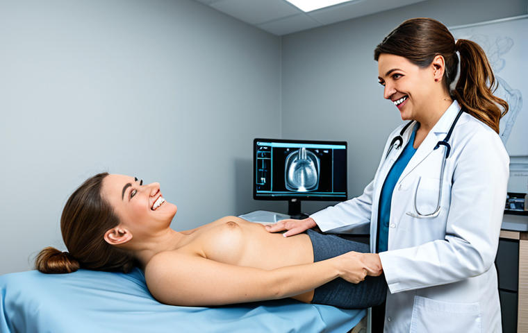 복부 초음파 검사 비용 - **

"A friendly female doctor, fully clothed in professional medical attire, performing an abdominal...